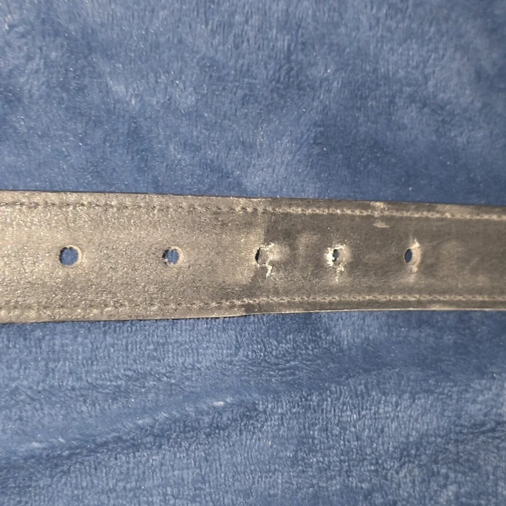 Columbia Sportswear Mens Black Genuine Leather Belt Size‎ 36 Waist